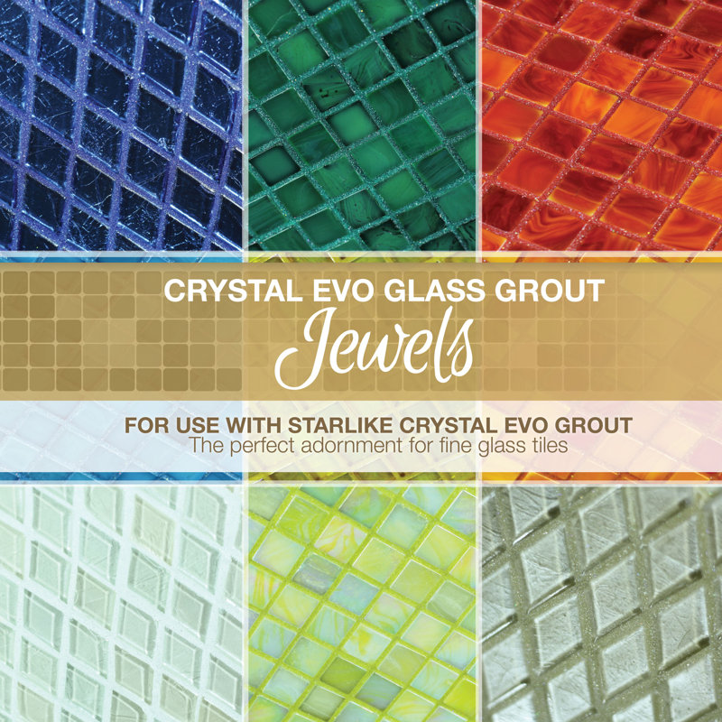 The Tile Doctor Crystal Glass Grout Jewel Starlike Crystal Evo 700
